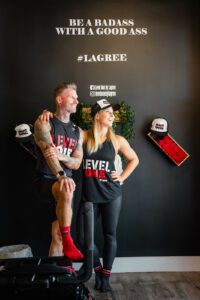 Jurgen and Adela Lampl inside their Miami Beach Lagree studio